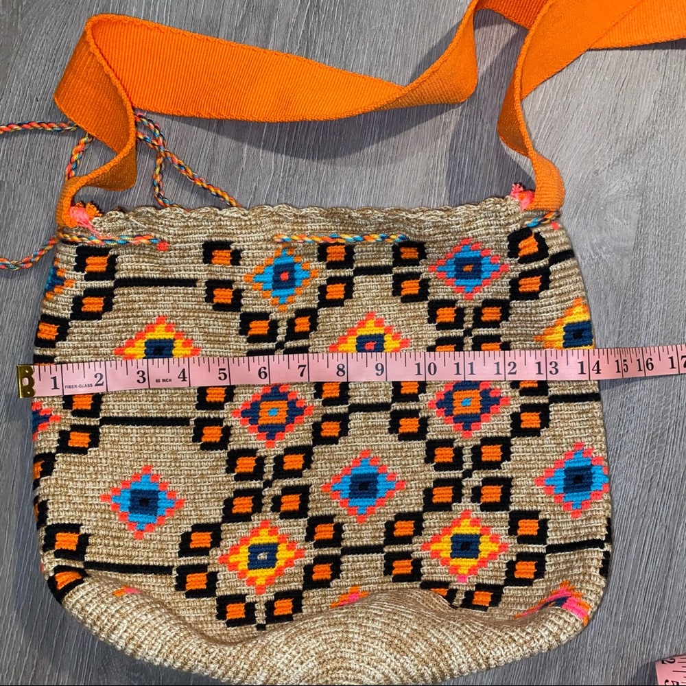 NWOT Unique Wayuu Mochila Bag - Picture 5 of 7